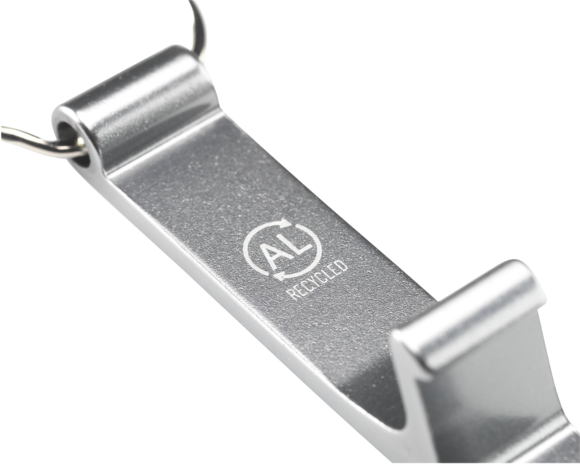 Picture of Recycled aluminium bottle opener phone stand