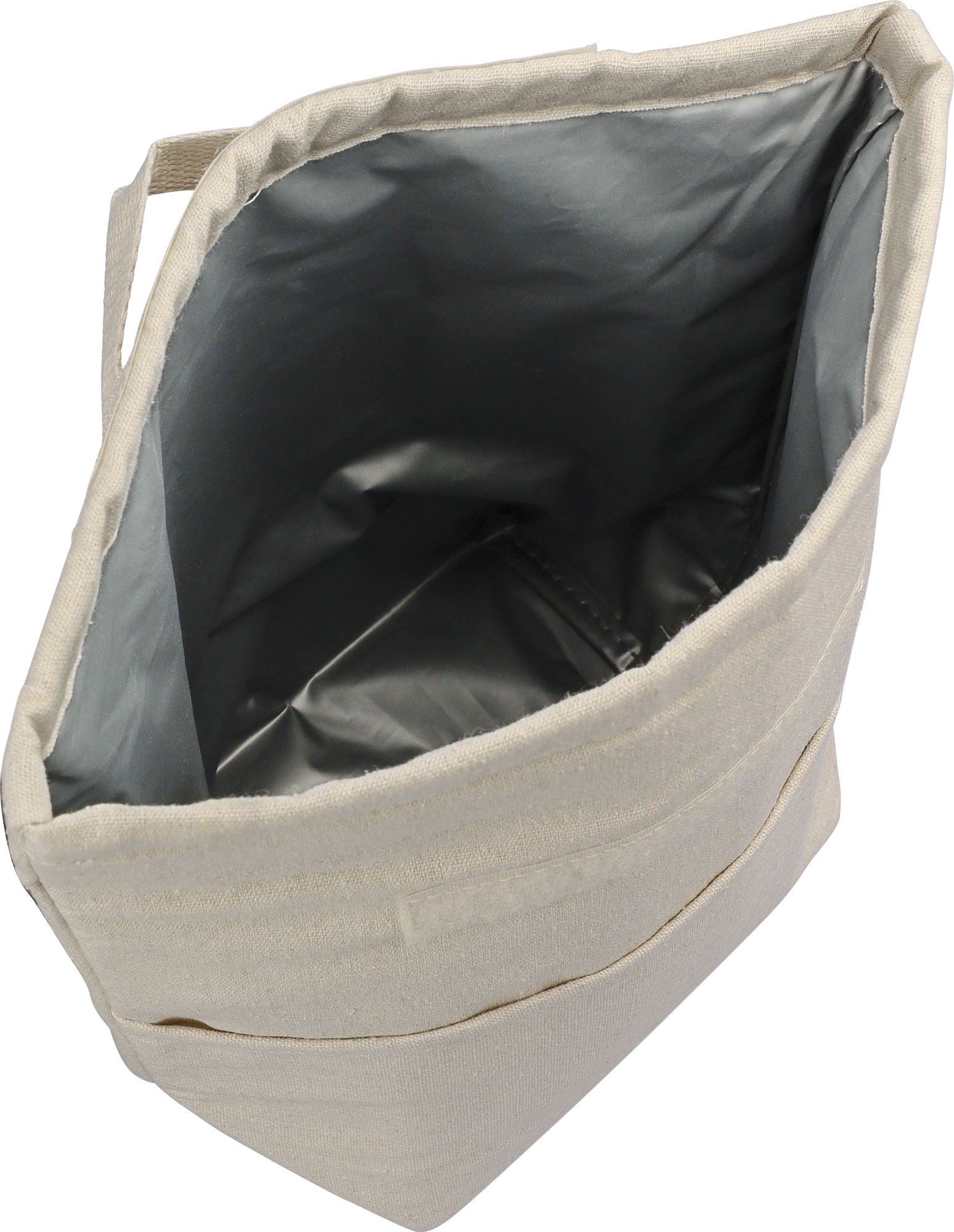 Picture of Recycled cotton rolltop cooler bag (220gsm/6.49oz)