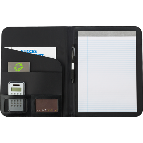 A4 PU padded portfolio