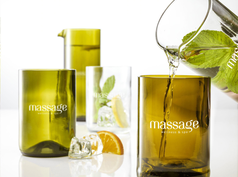 Rebottled® carafe (600ml)  269334_402 (Olive green)