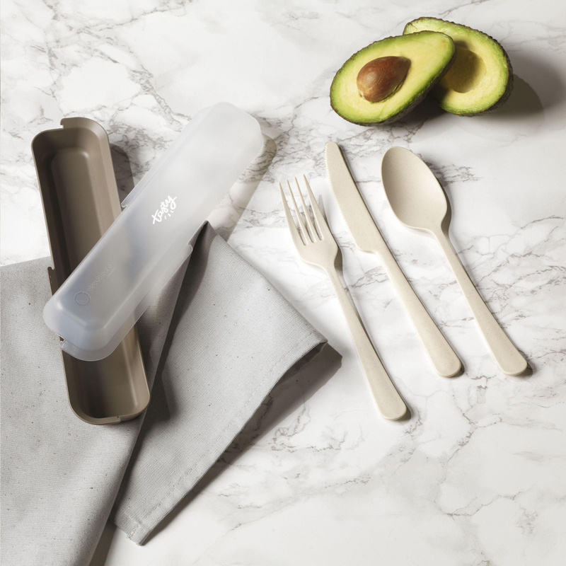 Circulware Outdoor 3-piece cutlery set 262126_014 (Sand)