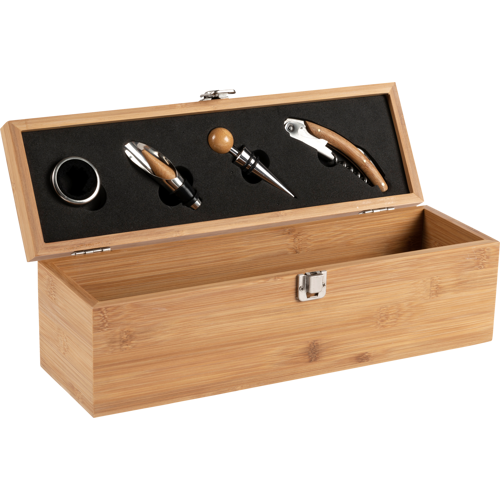Bamboo wine giftset (4pc)