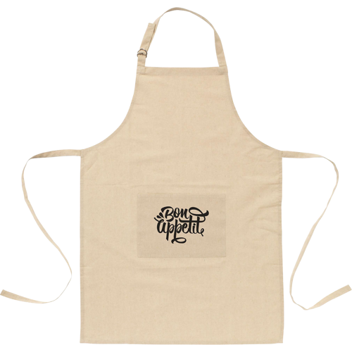 Organic cotton apron (180gsm/5.3oz)