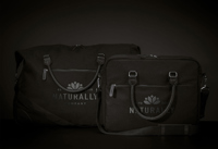 Recycled canvas travel bag 267732_001 (Black)