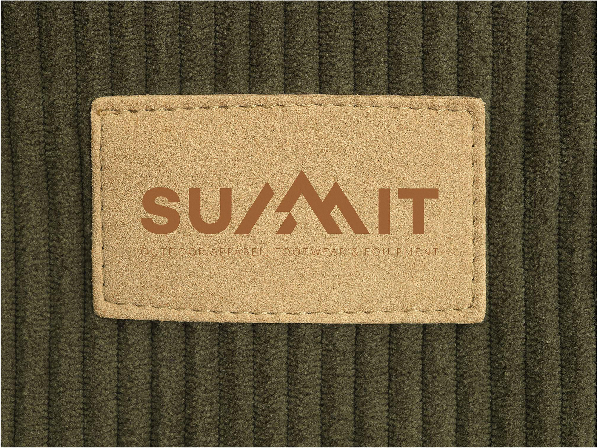 Picture of Recycled corduroy shopper (270gsm/7.9oz)