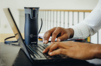 Contigo® double walled mug (470ml) 264972_001 (Black)