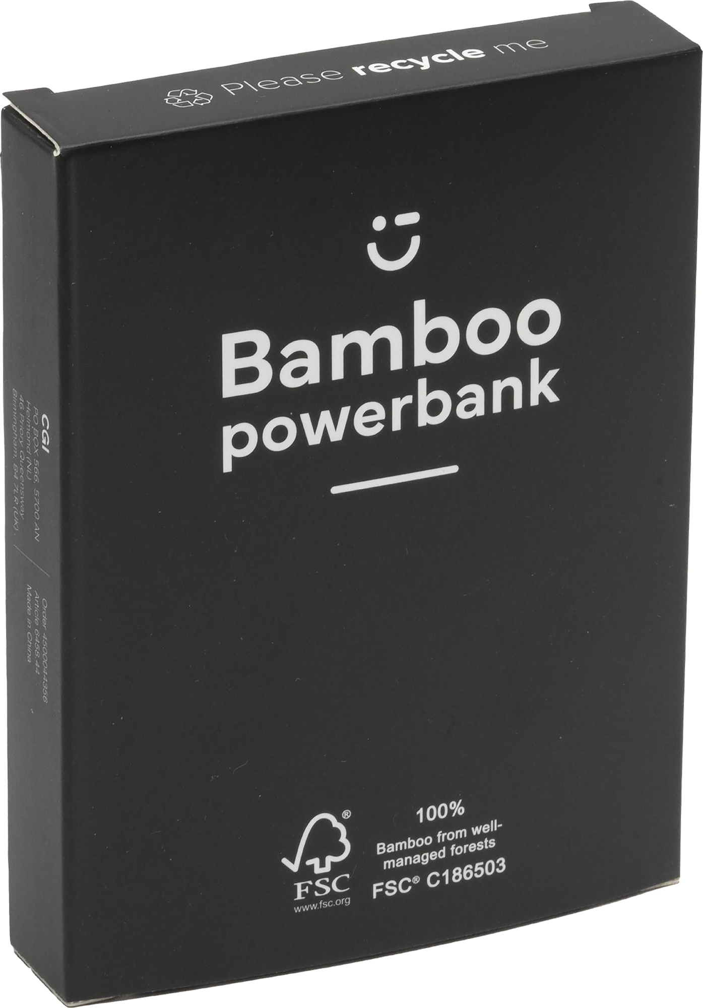 Picture of Bamboo power bank (4,000 mAh) 