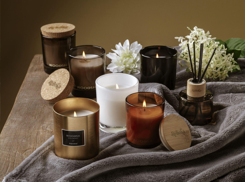 Wooosh scented candle (sweet vanilla) 262342_001 (Black)