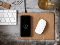 Cork wireless charging mousepad 265898_532 (Cork)