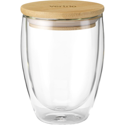 Double-walled glass cup (350ml)