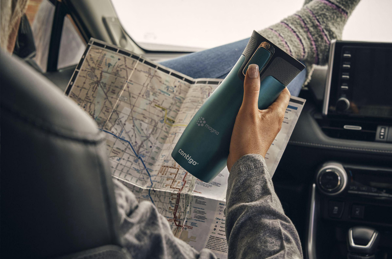 Contigo® double walled mug (470ml) 264972_033 (Turquoise)