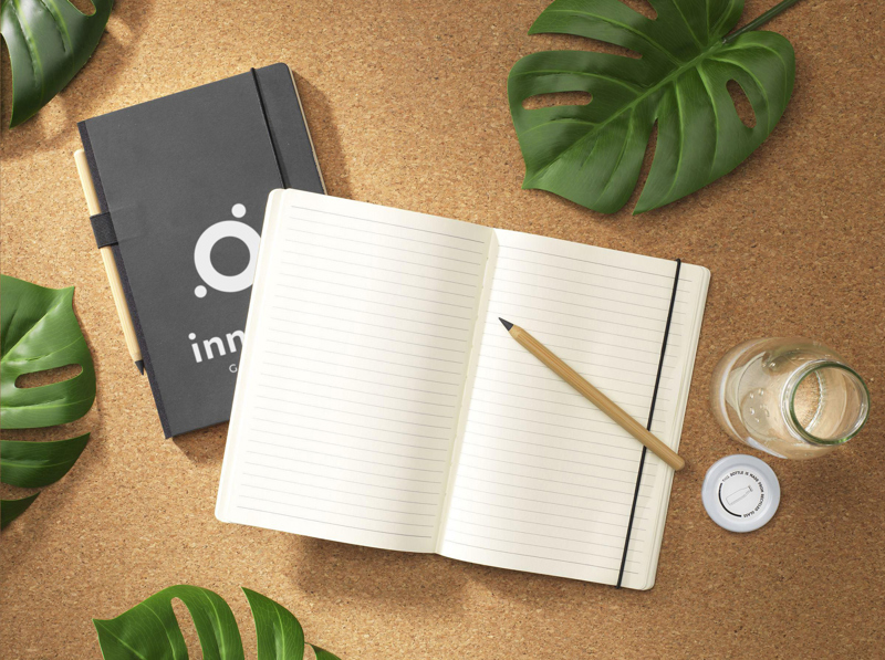 Craft paper notebook (approx A5) 262073_001 (Black)