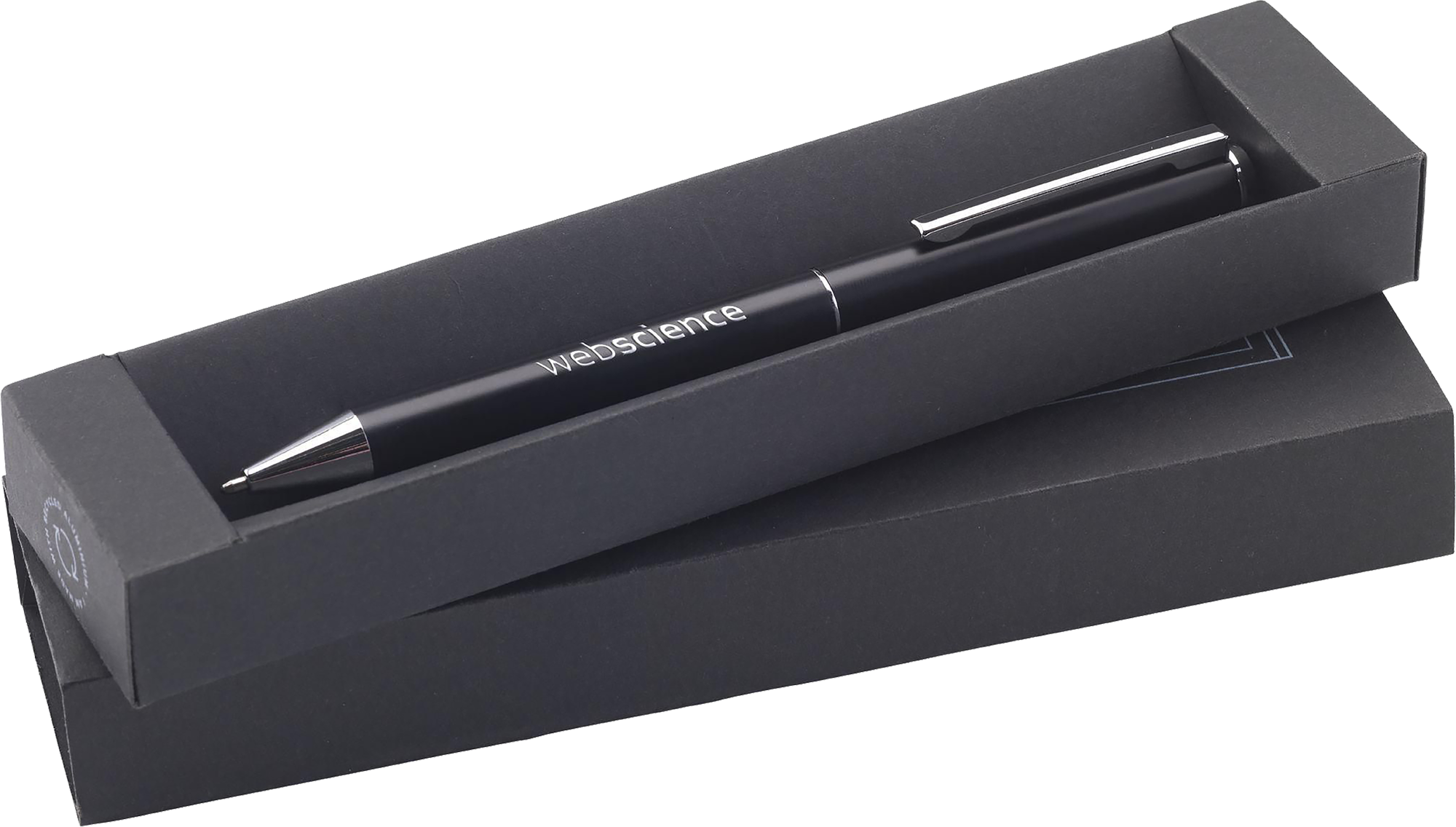 Picture of Recycled aluminium pen in a gift box
