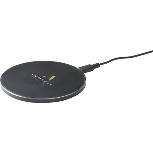 Recycled aluminium wireless charger
