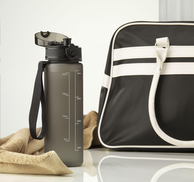 Transparent plastic bottle (750 ml) 261733_001 (Black)