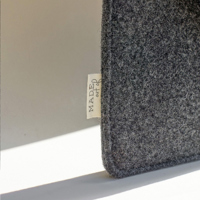 Made recycled laptop sleeve 269492_001 (Black)