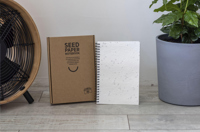 Seed paper notebook (approx. A5) 269100_002 (White)