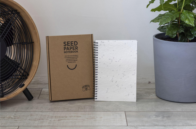 Seed paper notebook (approx. A5) 269100_002 (White)