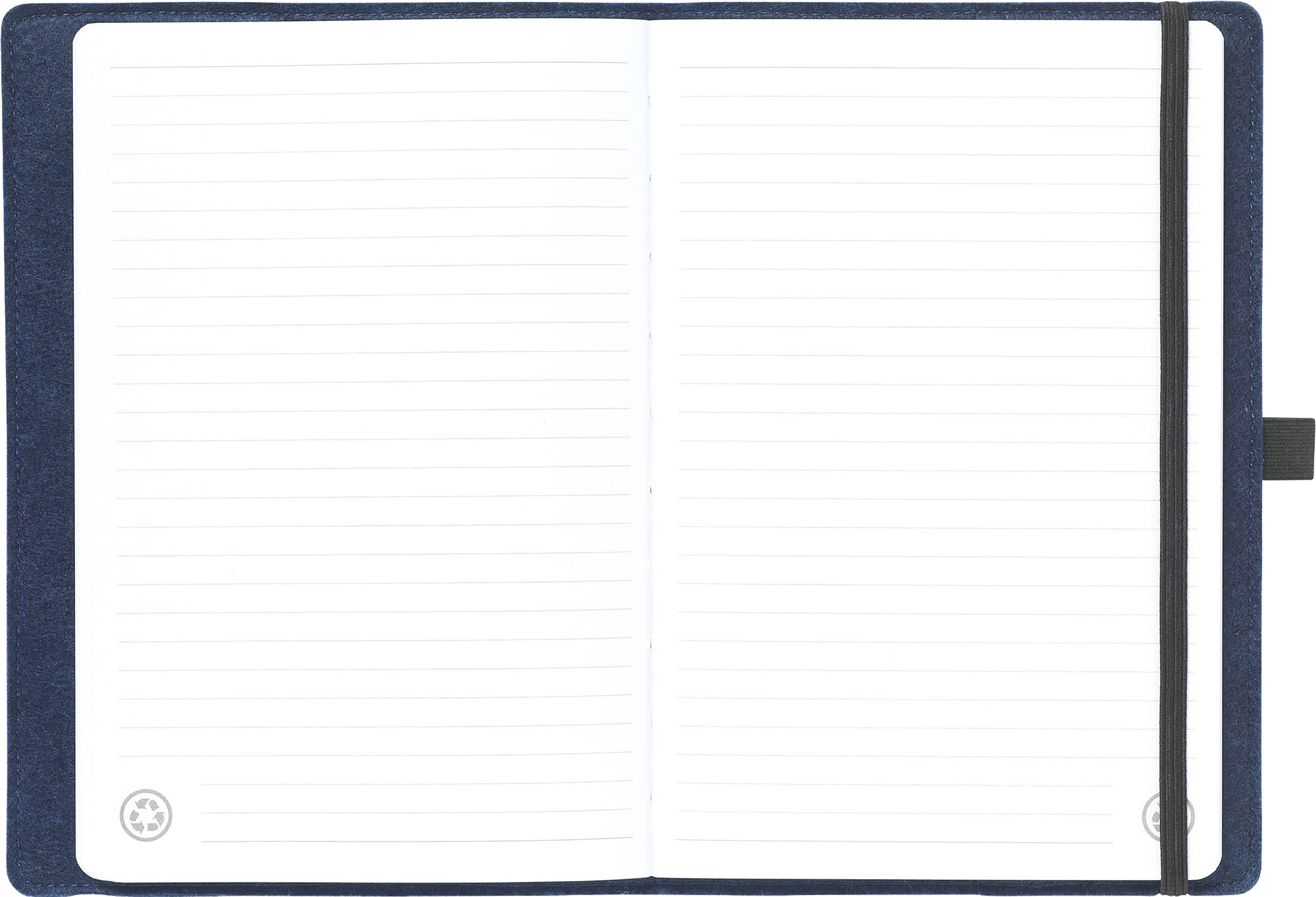 Picture of RPET felt notebook (approx A5)