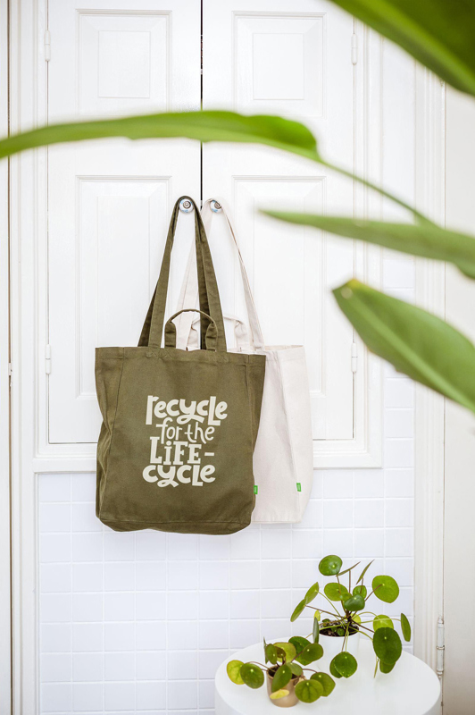  Organic cotton canvas bag (280gsm/8.2oz) 264931_604 (Ecru)