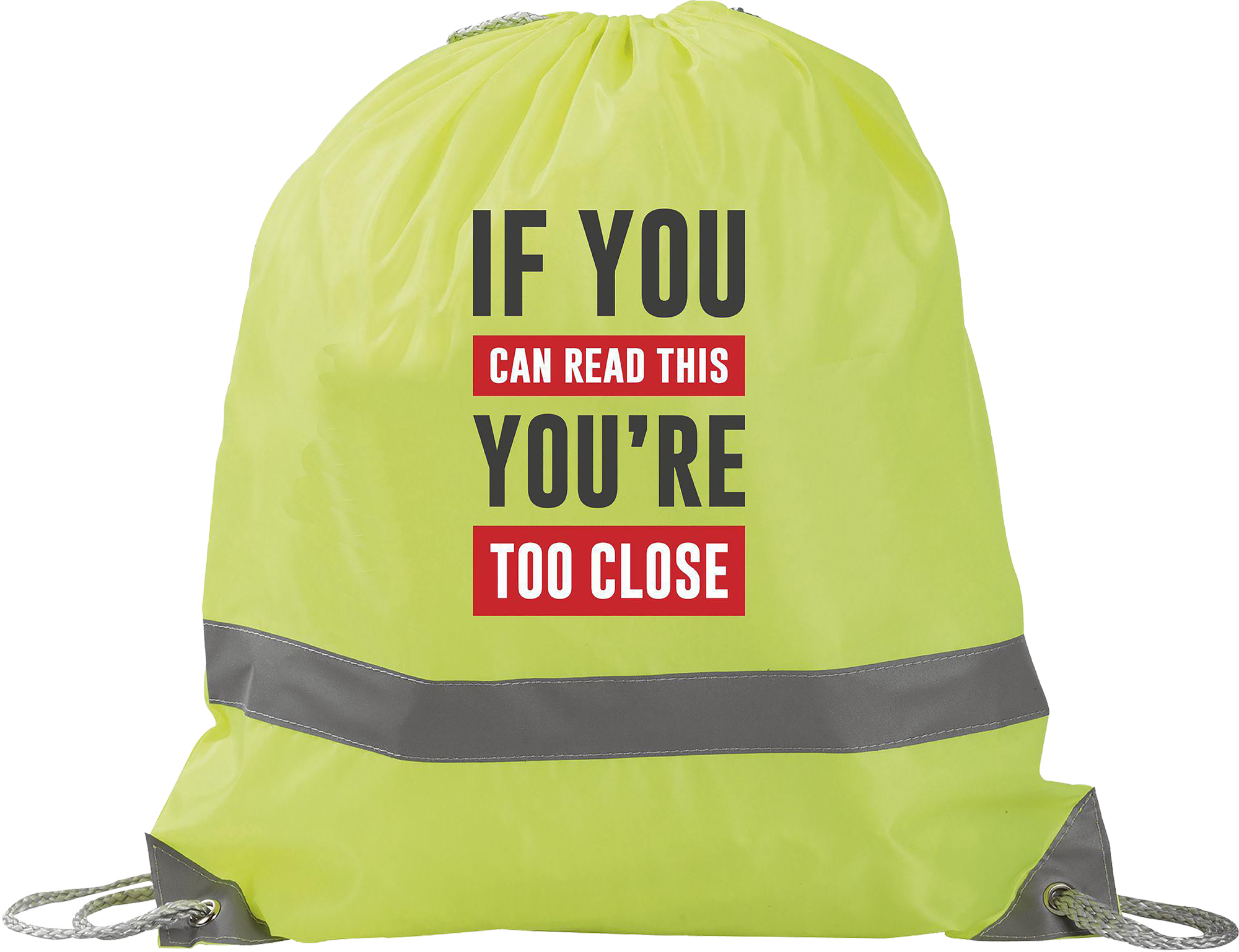 Picture of Drawstring bag with reflective strip