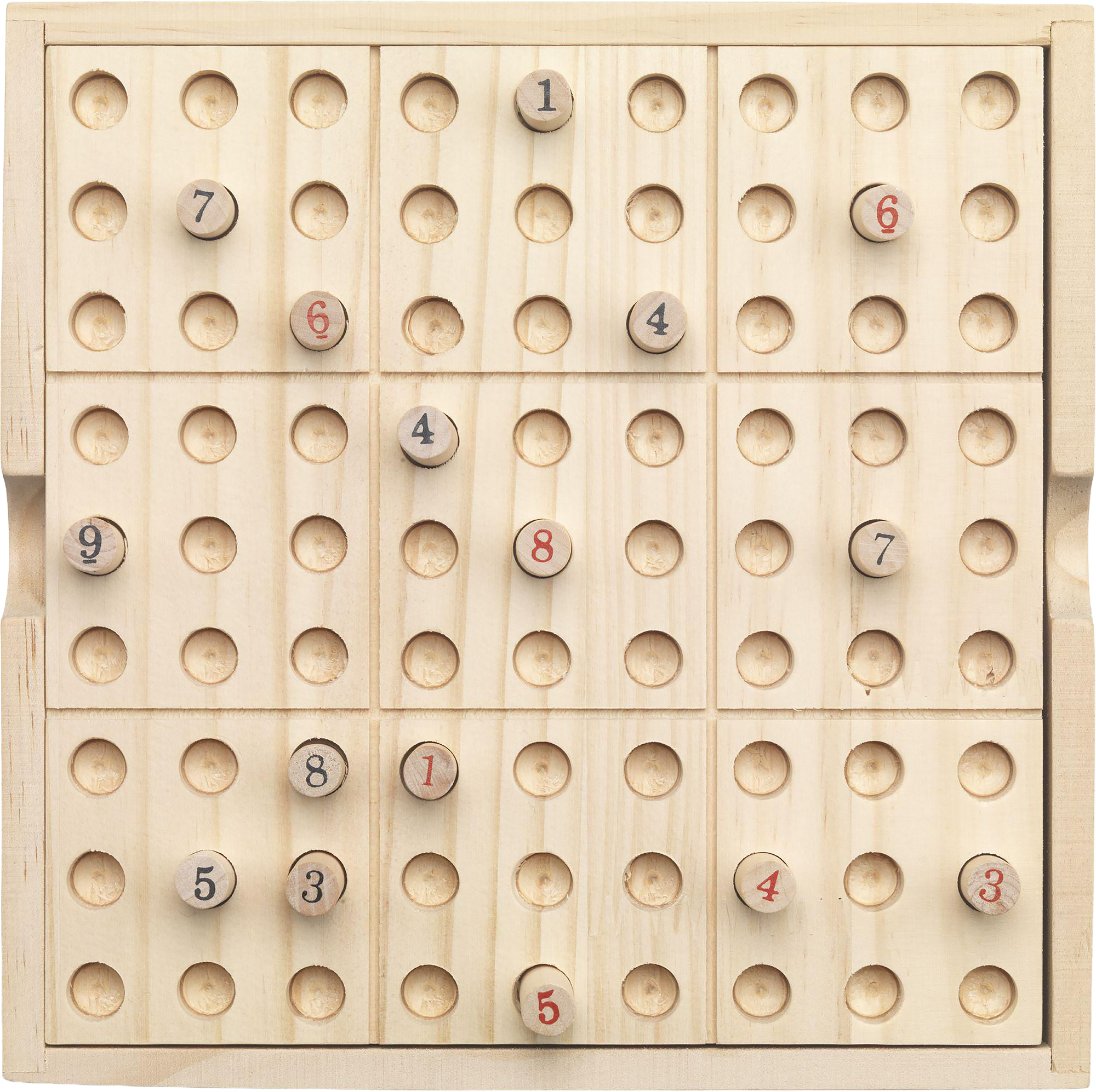 Picture of Wooden sudoku game