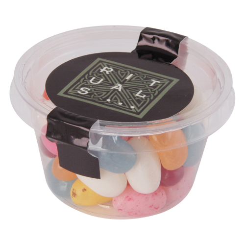 Eco sweet tub with jelly beans