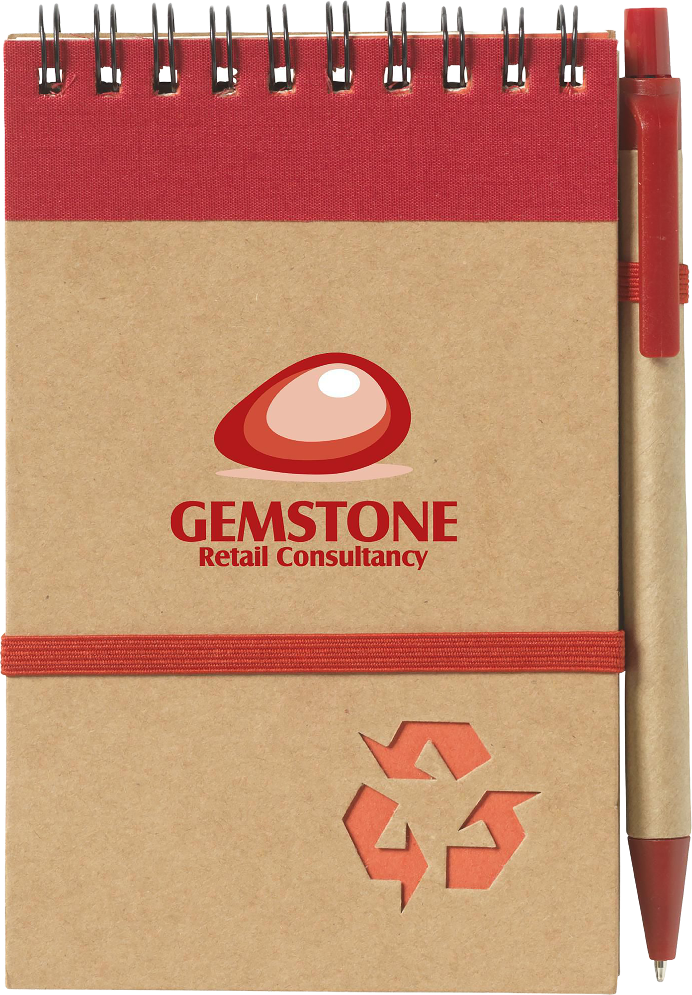 Picture of Recycled notebook and pen