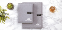 RPET A5 document folder 266494_003 (Grey)