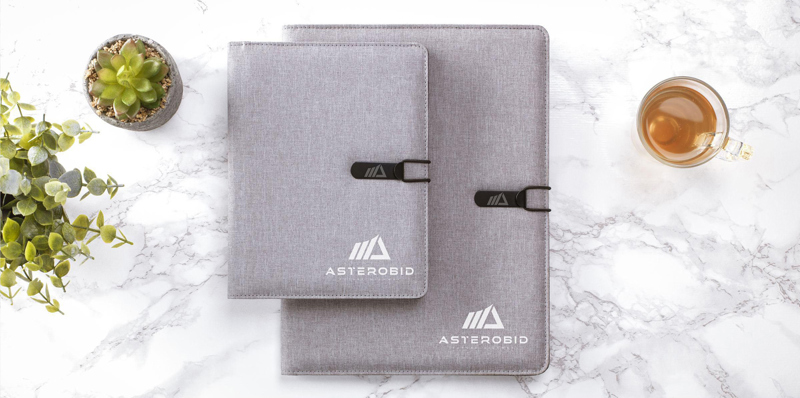 RPET A5 document folder 266494_003 (Grey)