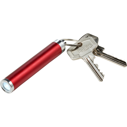 Light up logo torch key ring