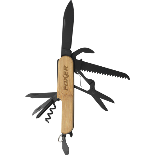 Bamboo pocket knife