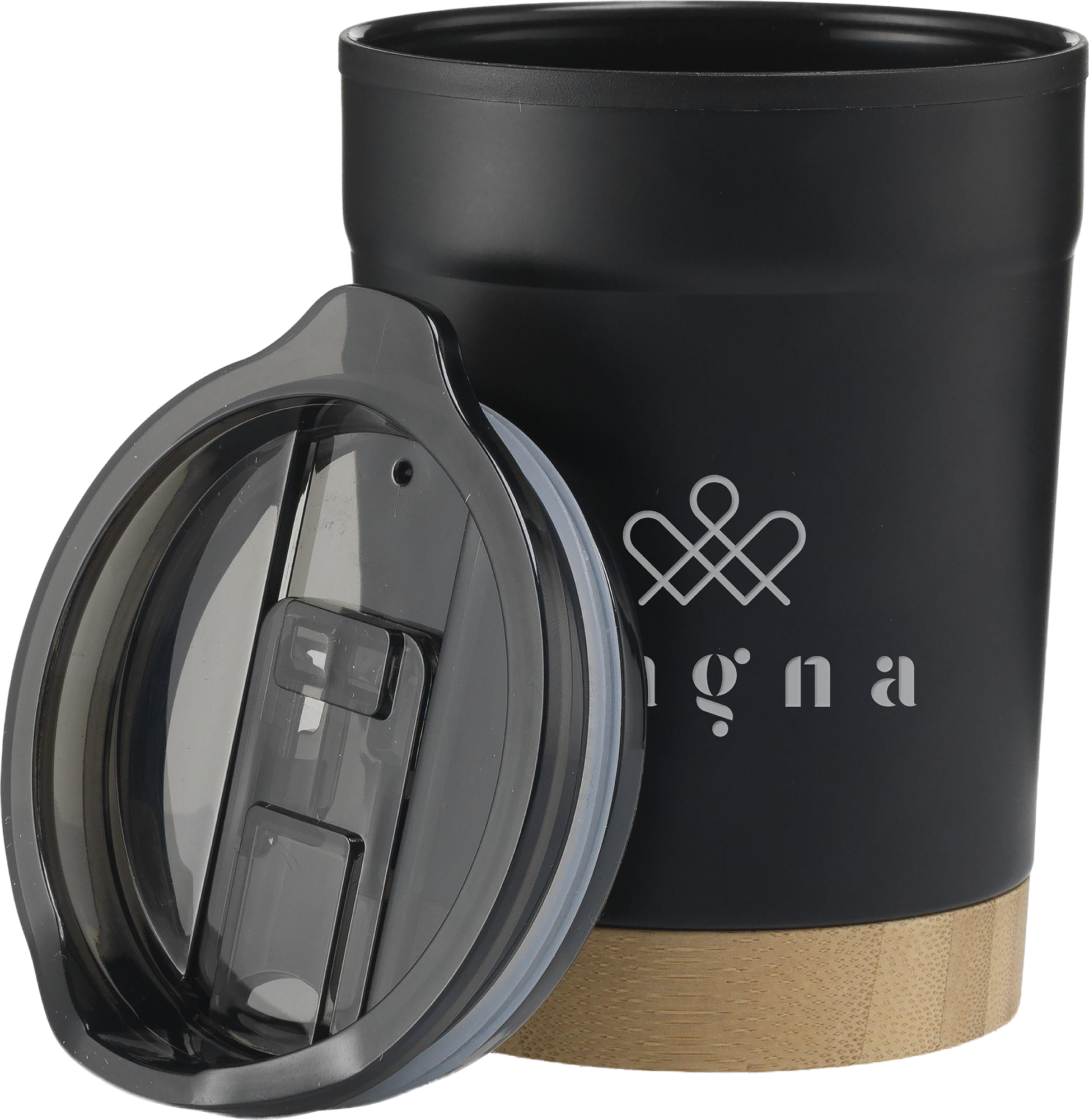 Picture of Bamboo recycled double walled cup (350ml)