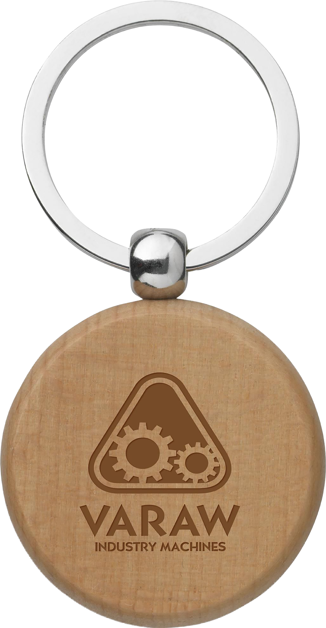 Picture of Round beech keyring