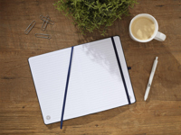 Recycled notebook (approx. A5)  263193_536 (Navy)
