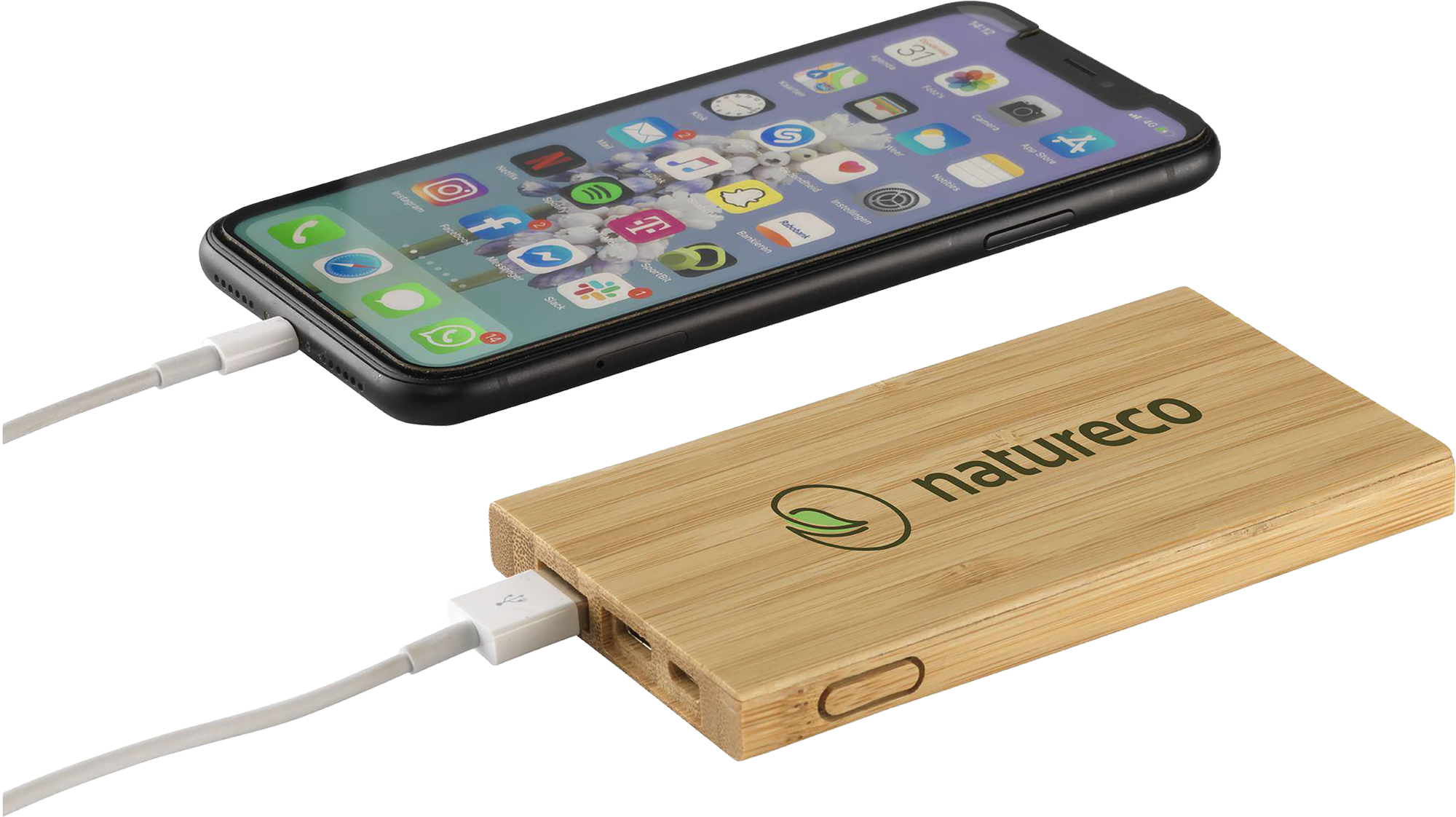 Picture of Bamboo power bank (4,000 mAh) 