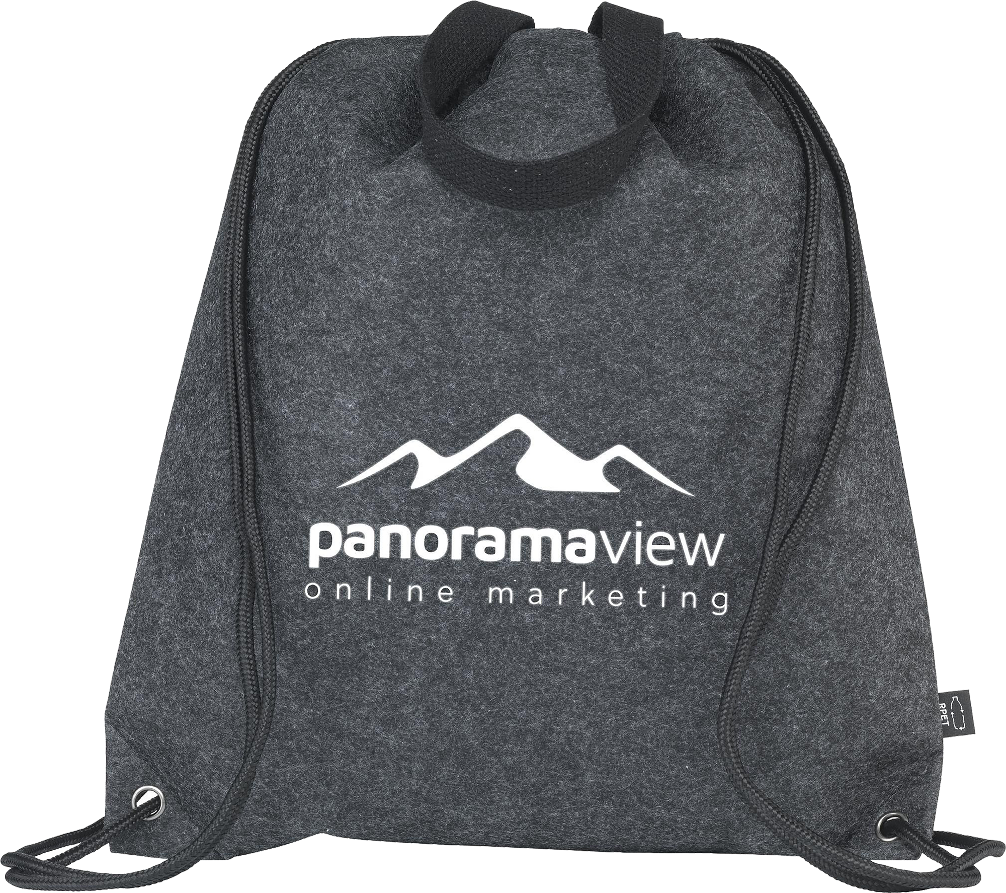 Picture of  RPET felt drawstring bag