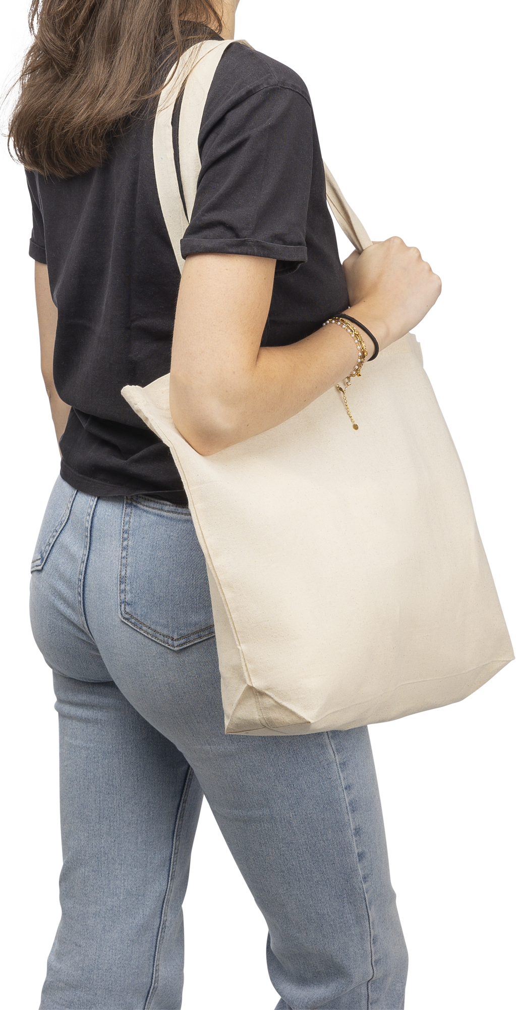 Picture of Oeko-Tex cotton shopping bag (140gsm/ 4.13oz)