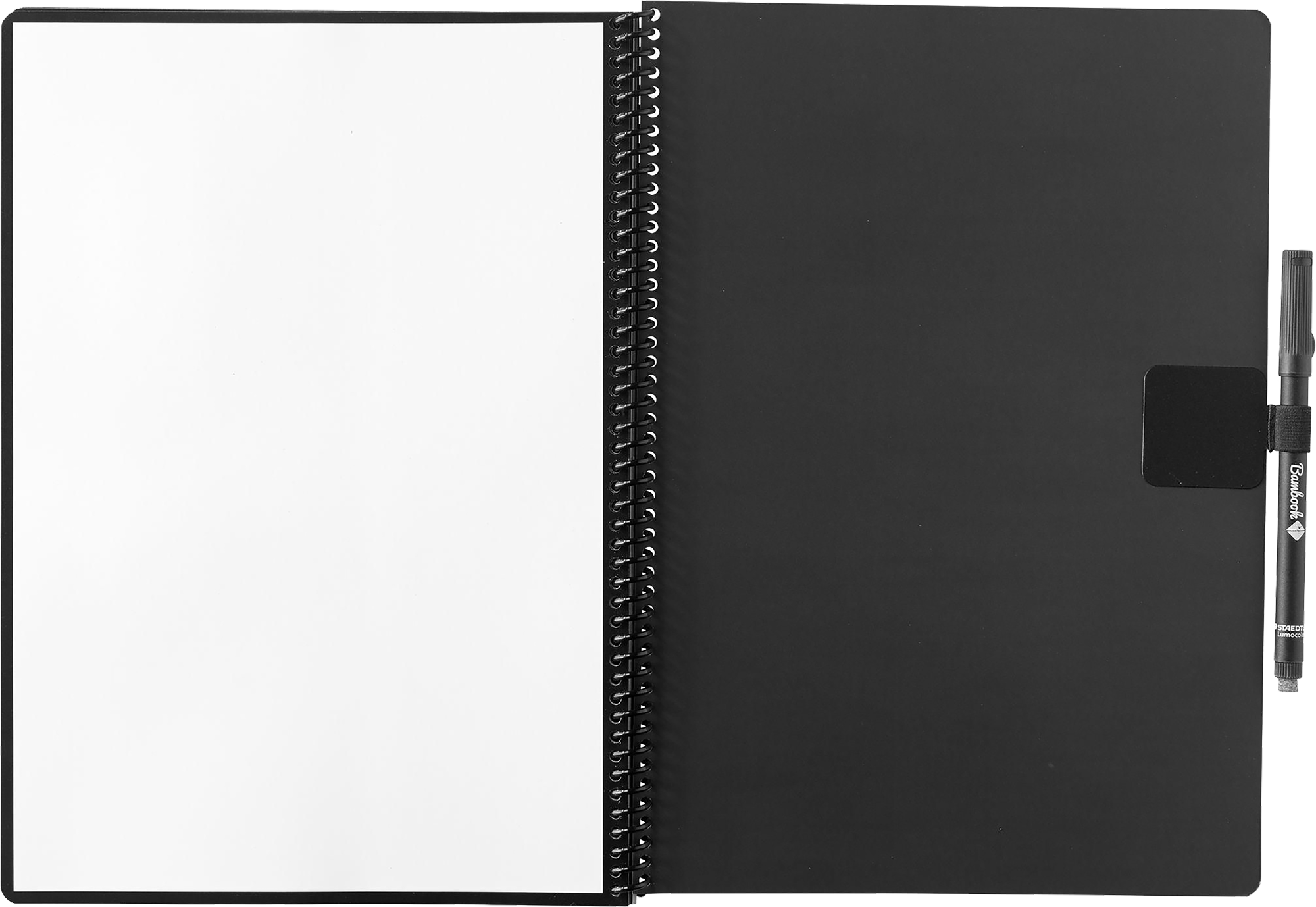 Picture of Bambook notebook with pen loop (approx A4)