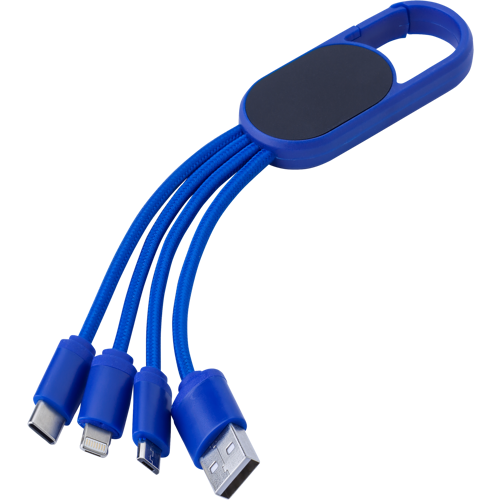 Light up logo charging cable set