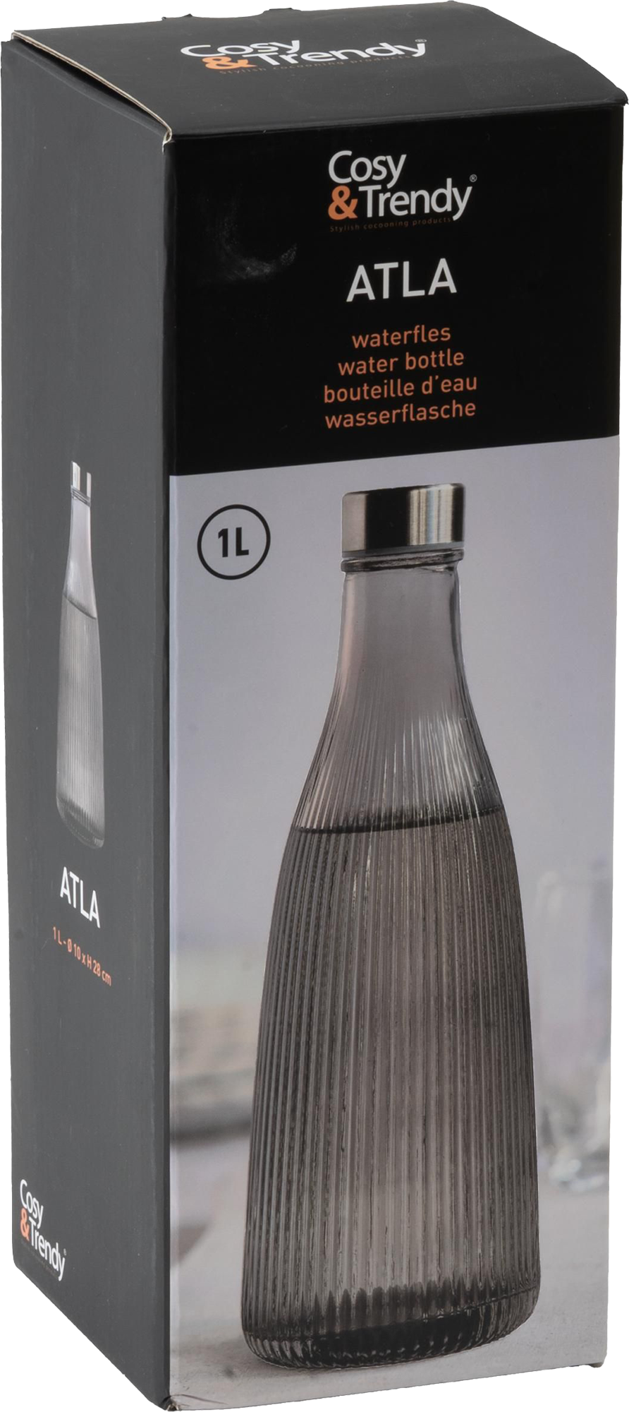 Picture of Cosy&Trendy Glass water bottle (1 litre)