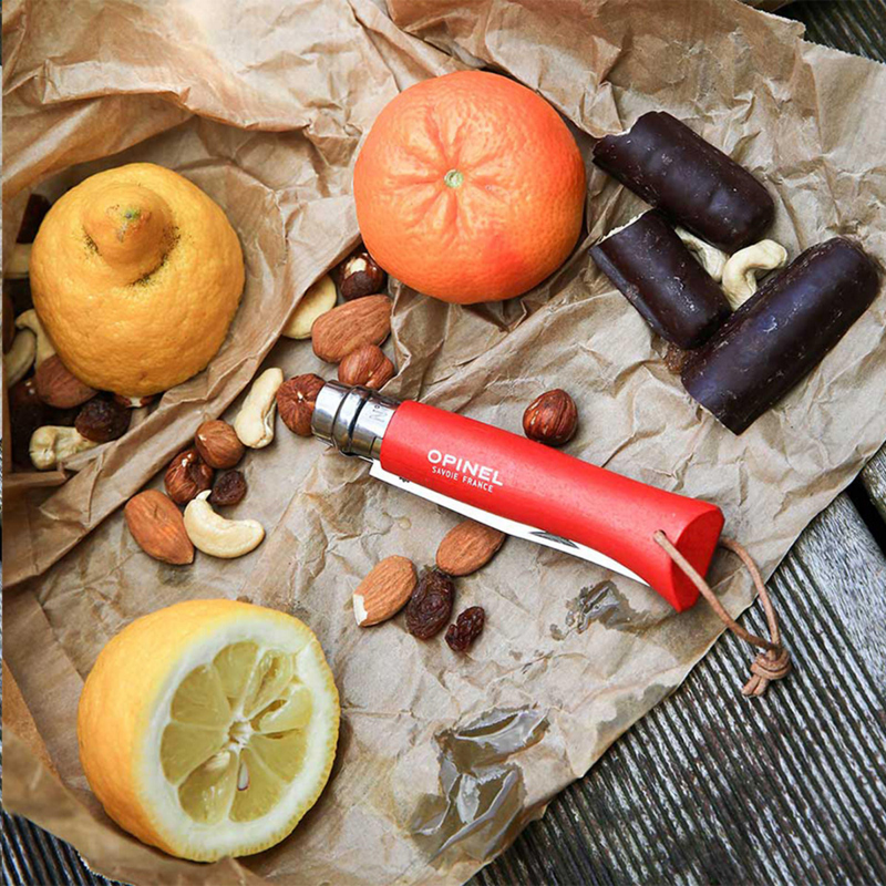 Opinel Colorama No 08 pocket knife 261327_008 (Red)