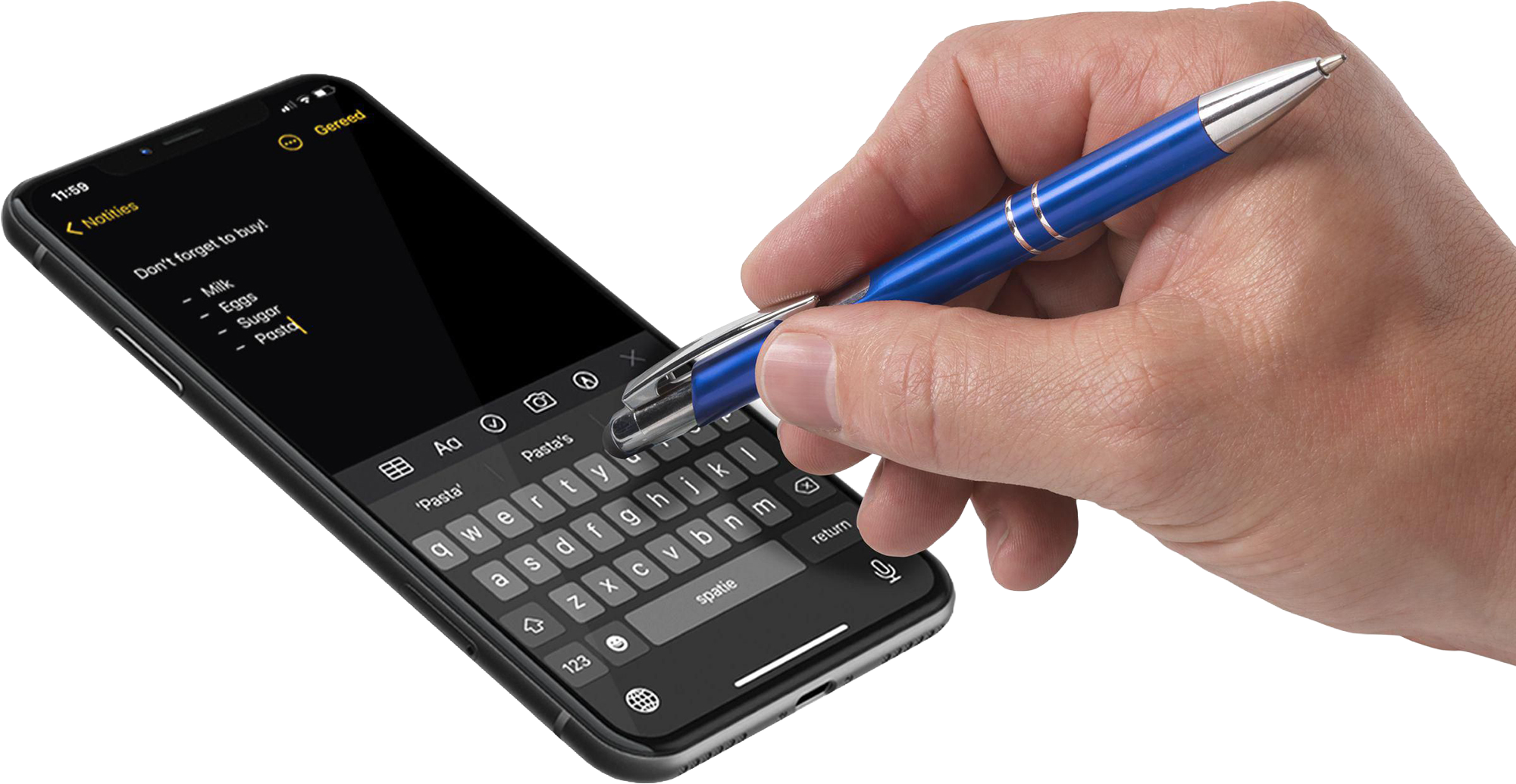 Picture of Metal stylus ballpen
