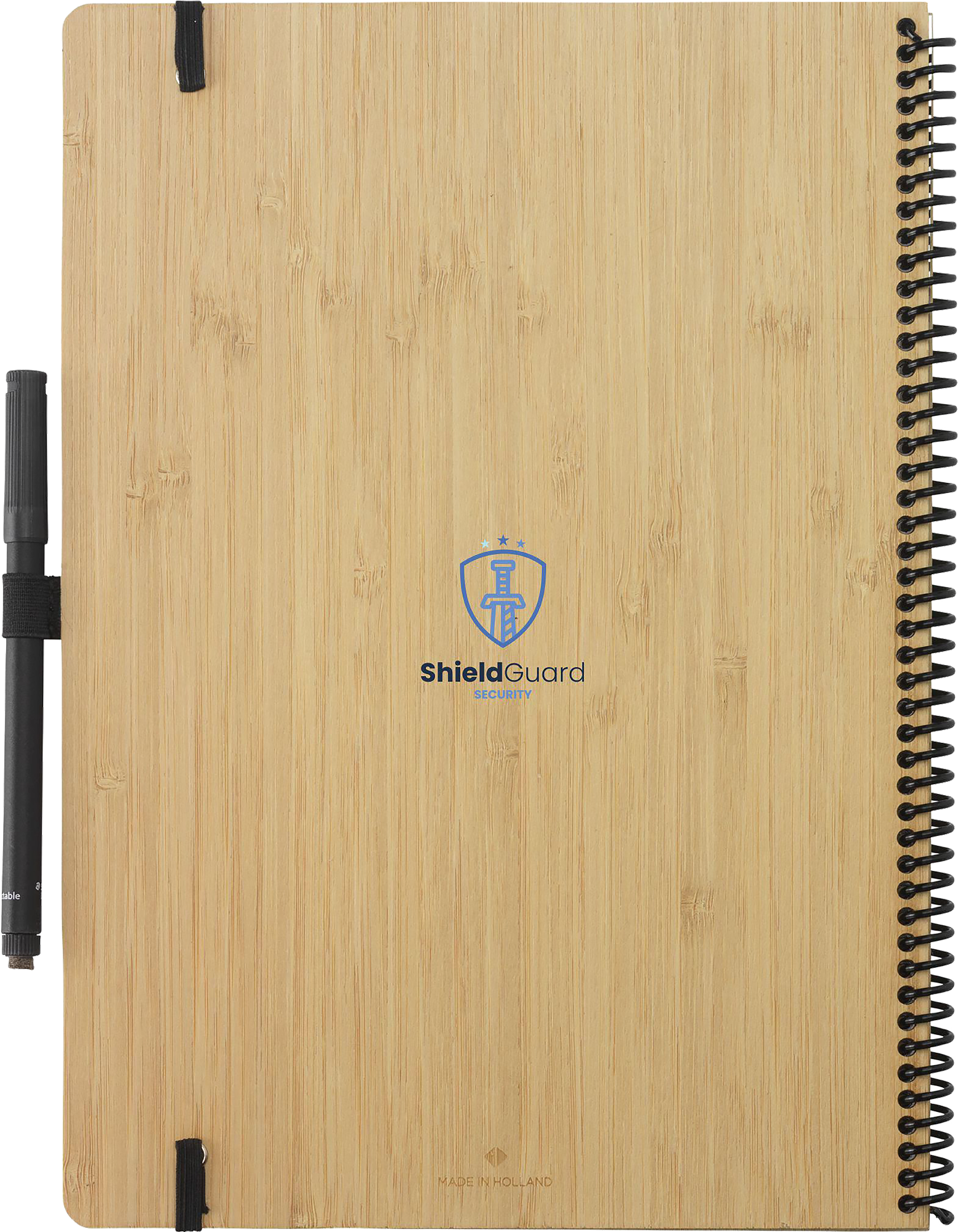 Picture of Bambook notebook with pen loop (approx A5)