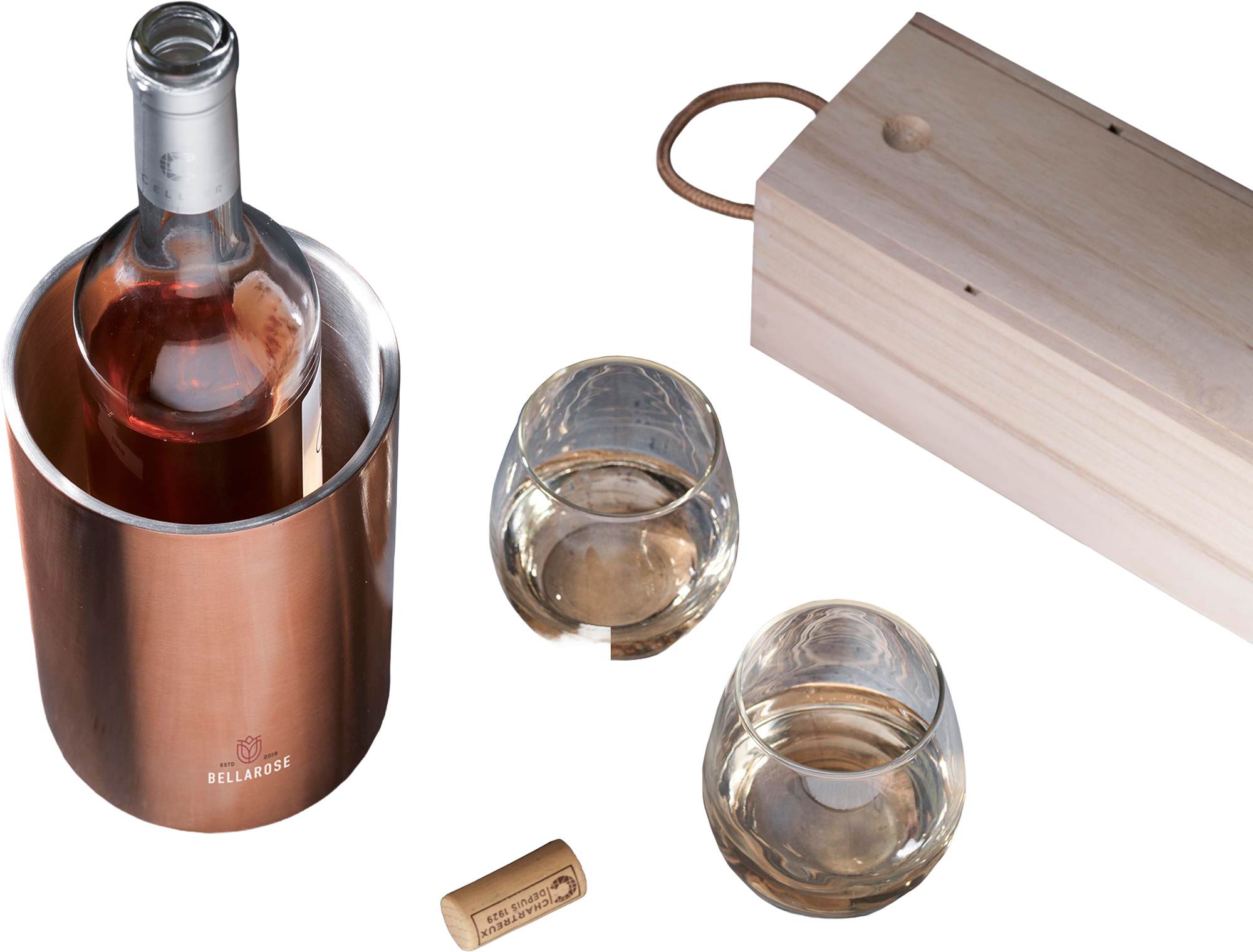 Picture of Recycled stainless steel wine cooler