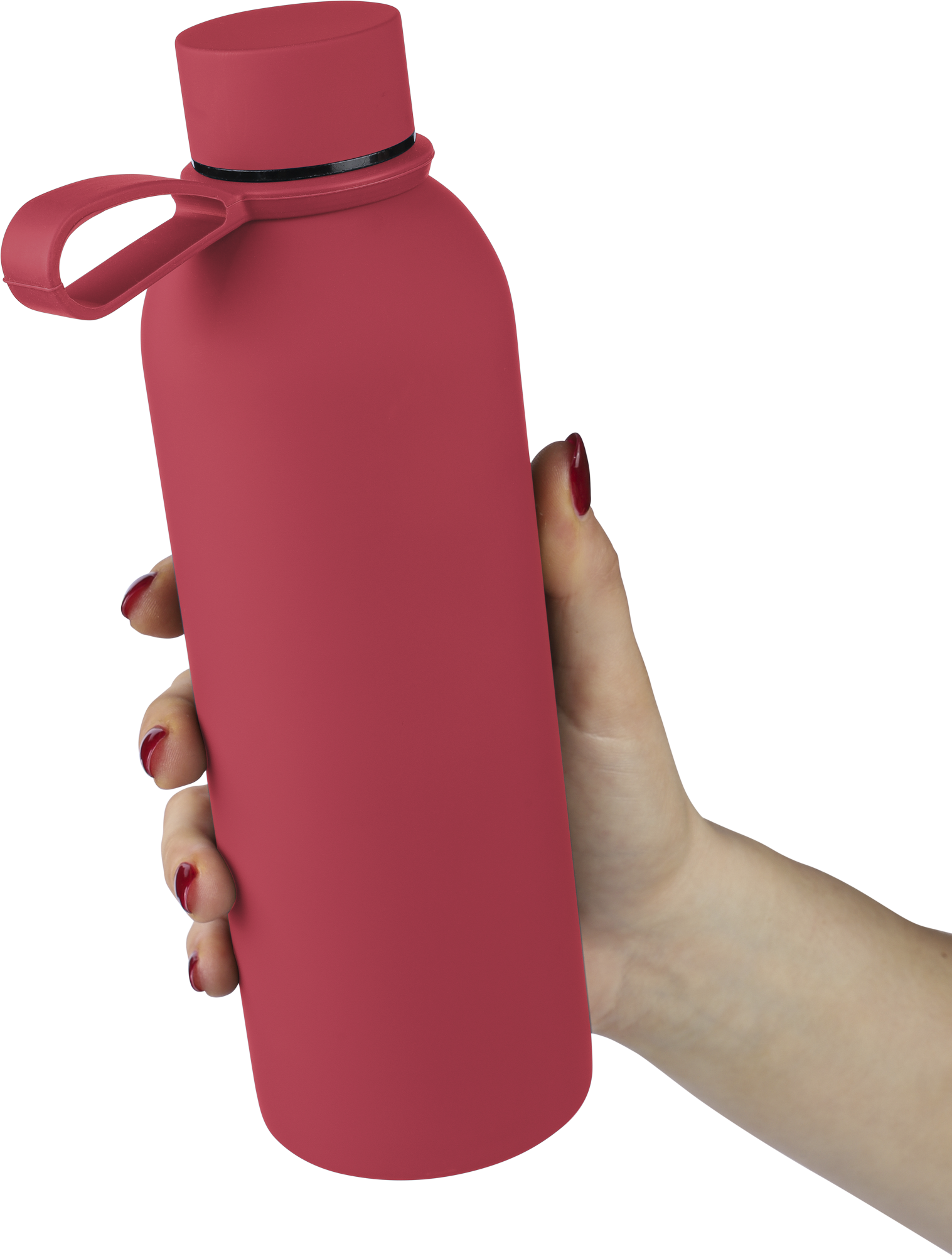 Picture of Recycled stainless steel double walled bottle (500ml)