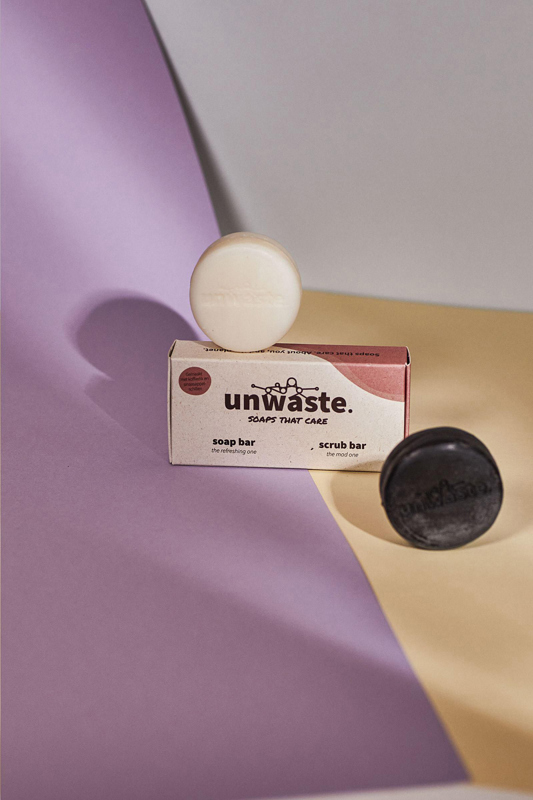 Unwaste - soap & scrub set 269378_007 (Orange)