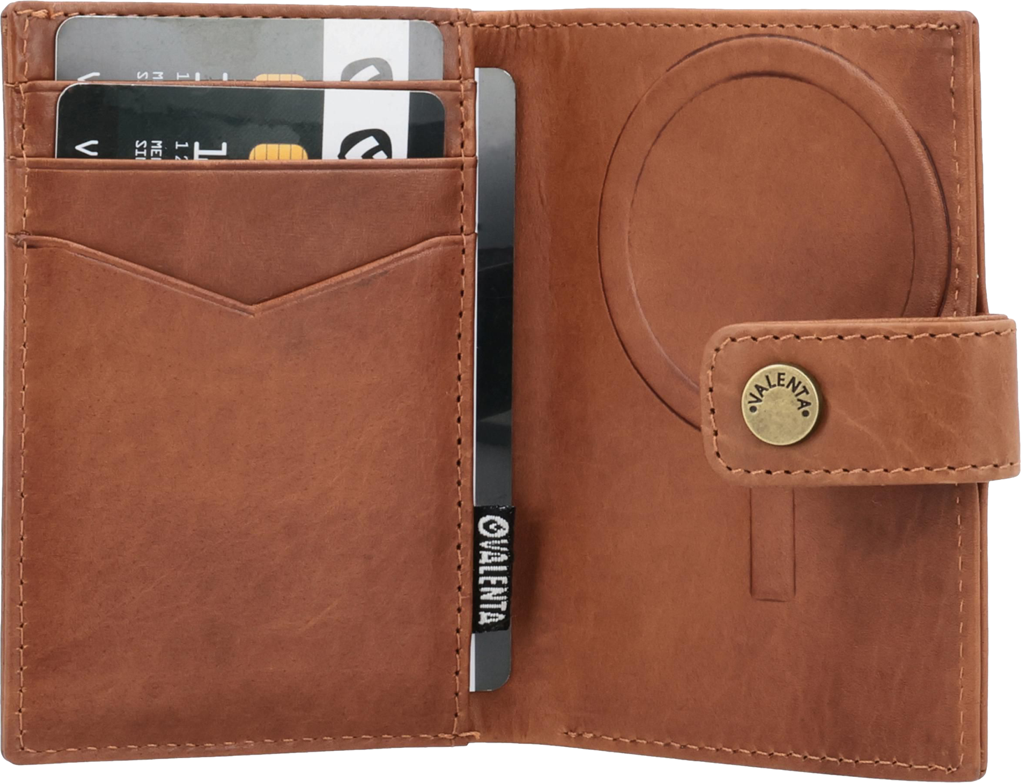 Picture of Valenta leather card wallet MagSafe Luxe