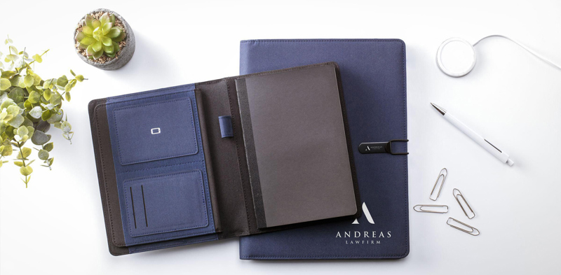 RPET A5 document folder 266494_005 (Blue)
