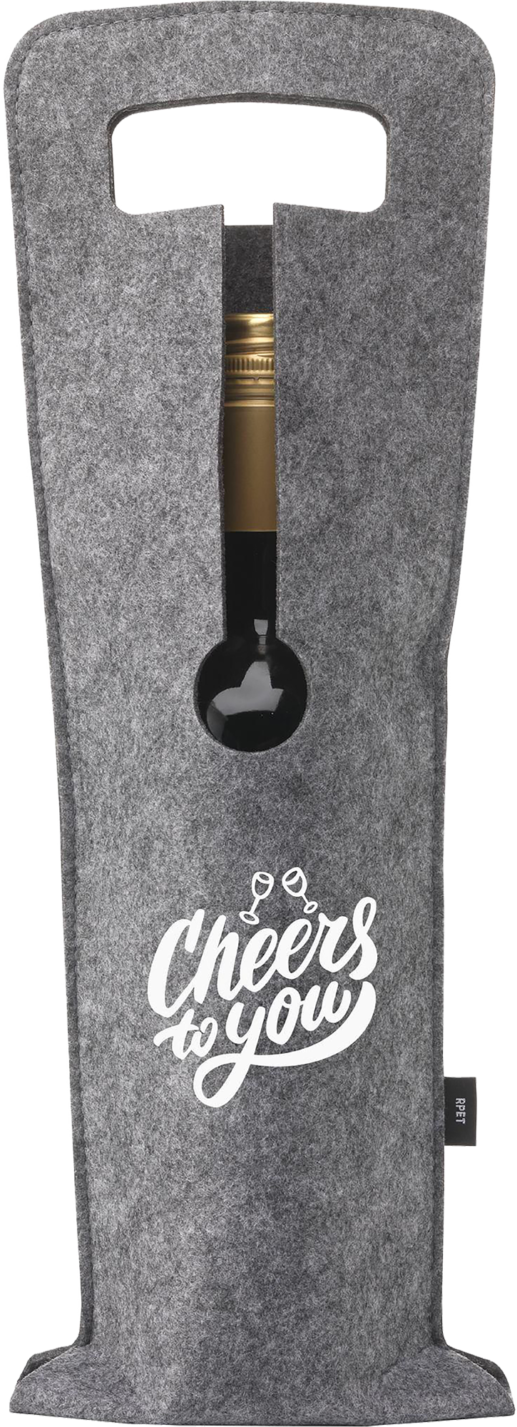 Picture of RPET wine bottle holder